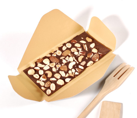Caja para tableta de chocolate con impresión