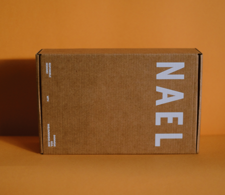 Caja de envío de cartón para moda 