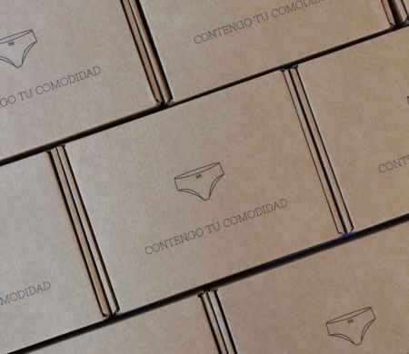 Caja para tienda online sostenible
