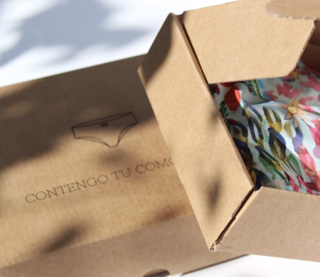Caja para tienda online sostenible