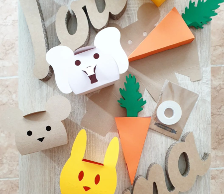Caja de animales para niños