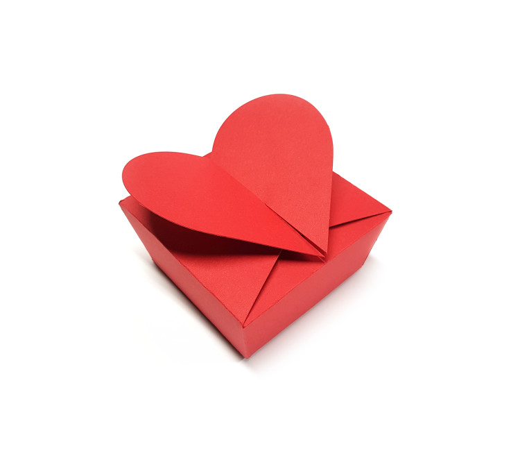 Cajita en forma de corazón Cajita en forma de corazón