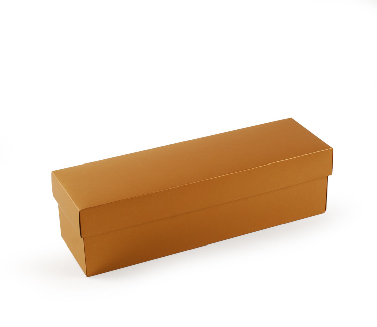 Caja individual de vino o cava forrada con tapa Caja individual de vino o cava forrada con tapa