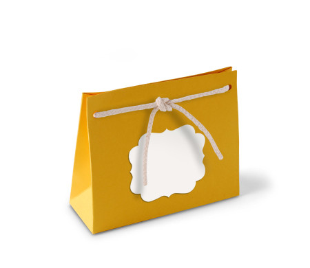 Bolsa Regalo de Cartón con Cordón Incorporado