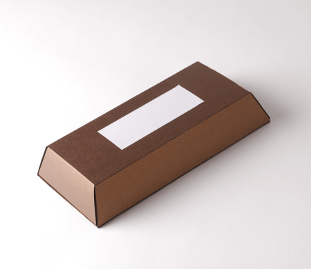 Caja de Cartón para Bombones en Forma de Lingote