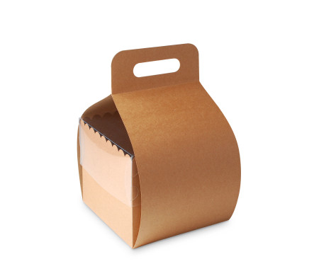 Caja para Tartas y Pasteles, con Asa y Tapa