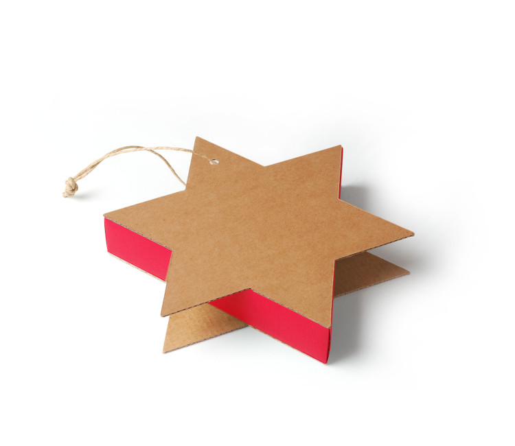 Caja Regalo en Forma de Estrella Ideal para Navidad Caja Regalo en Forma de Estrella Ideal para Navidad