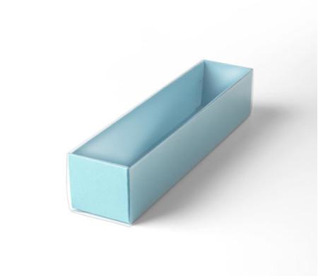 Caja para Macarons con Faja transparente