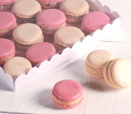 Caja para Galletas con Tapa Transparente