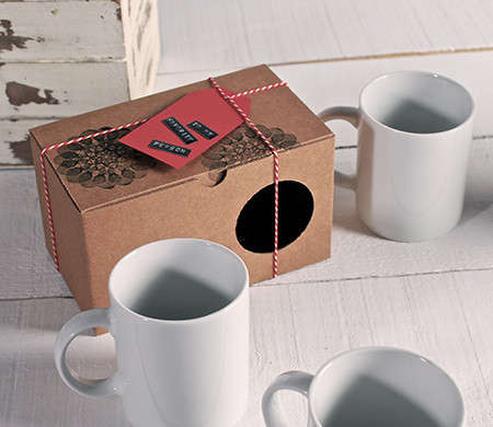 Caja Sencilla para Tazas
