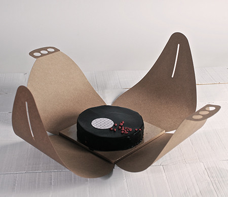 Caja para Pasteles con Asa Caja para Pasteles con Asa
