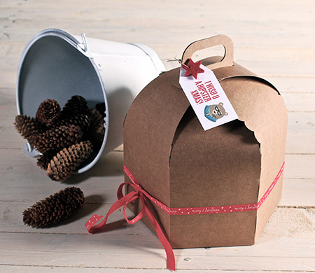 Caja para Panettones