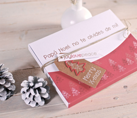 Cajas para Fotos Decoradas para Navidad