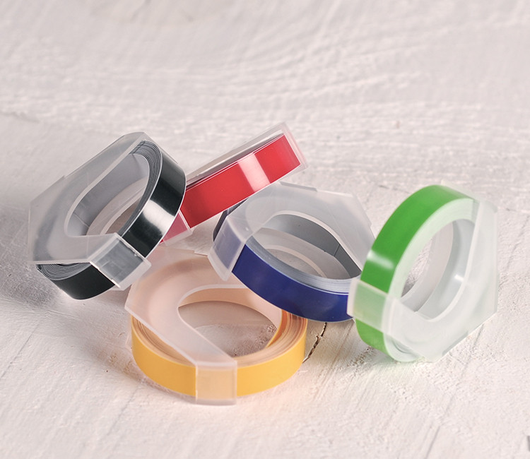 Recambios etiquetadora "Dymo" colores primarios Recambios etiquetadora "Dymo" colores primarios