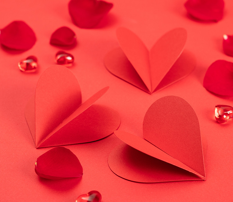 Corazones 3D para Decorar Regalos ¡Cuánto Amor!