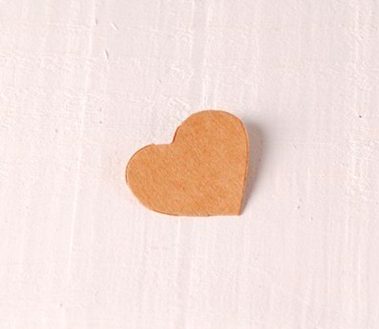 Corazones de Cartulina para Decorar Regalos