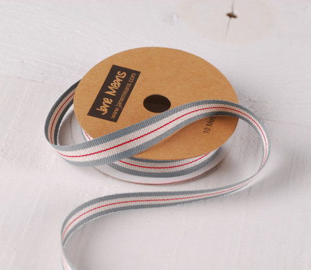 Cinta grosgrain a rayas para decorar regalos originales