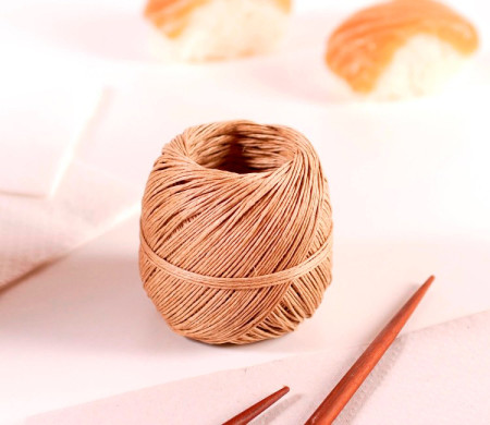Cordel de cáñamo fino para manualidades