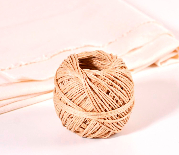 Cordel de cáñamo fino para manualidades