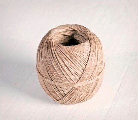 Cordel de cáñamo fino para manualidades