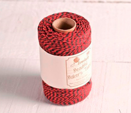 Cordón Baker’s Twine en dos colores para decorar regalos