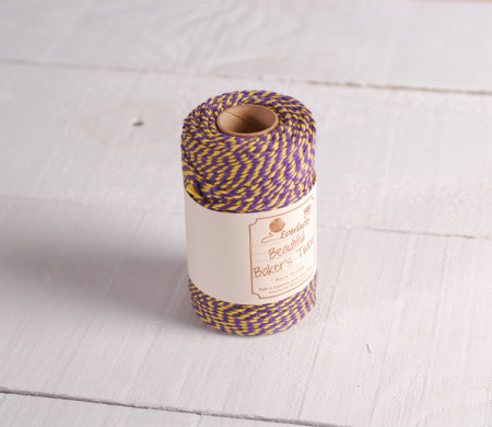Cordón Baker’s Twine en dos colores para decorar regalos