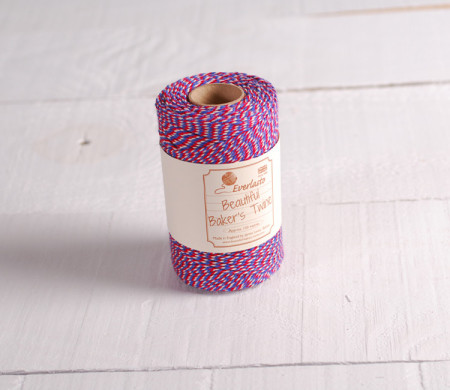 Cordón Bakers Twine tricolor para decorar regalos
