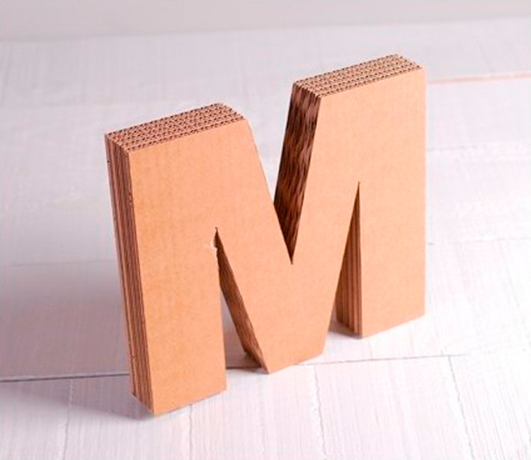Letras de Cartón Para Decorar