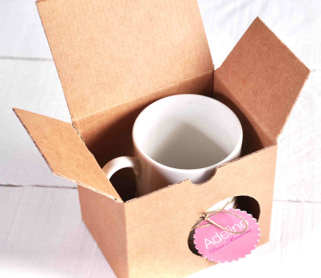 Caja de Cartón para Tazas