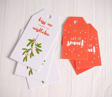 Etiquetas de Navidad para Tus Regalos