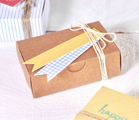 Caja Pequeña Color Kraft