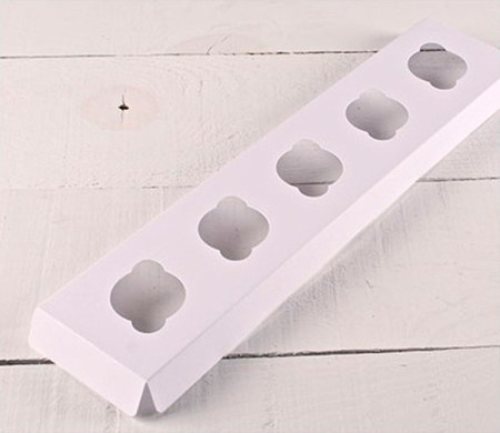 Holder para 5 mini cupcakes, ideal pastelerías