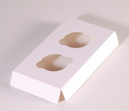 Holder para 2 mini cupcakes, ideal pastelerías