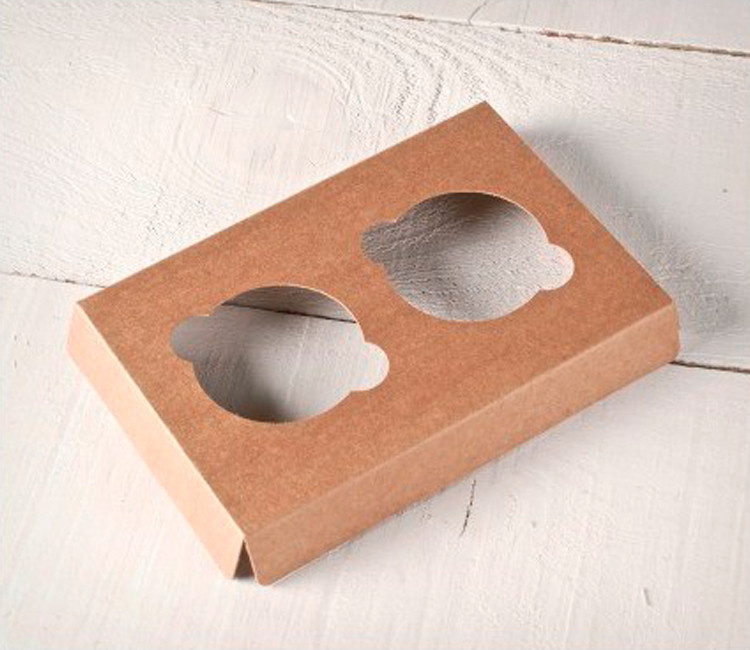 Holder para 2 cupcakes, para pastelerías y tiendas