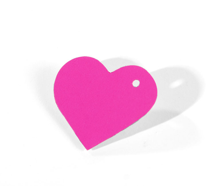 Corazón de Cartón Colgante para Decorar