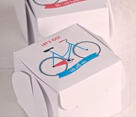 Cajas impresas regalo. Let's go!
