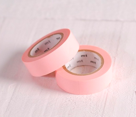 Washi tape rosa pálido