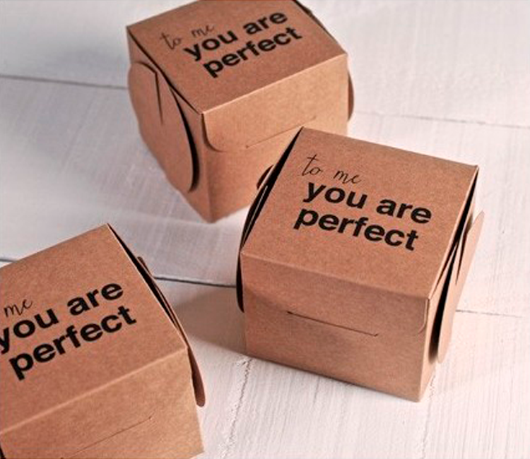 Cajas Impresas con Frase You're Perfect Cajas Impresas con Frase You're Perfect