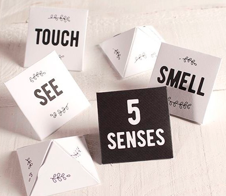 Caja de los 5 Sentidos ¡Para Enamorados! Caja de los 5 Sentidos ¡Para Enamorados!