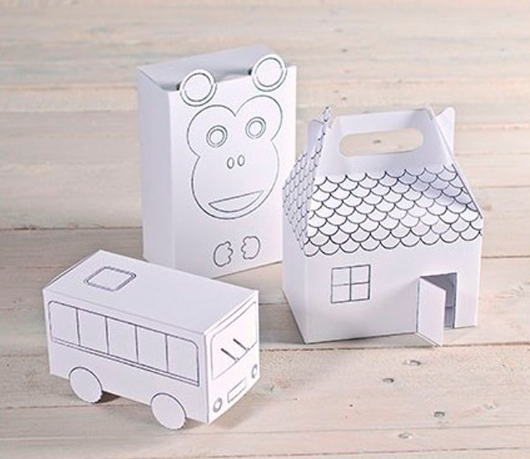 Kit de cajas para colorear Kit de cajas para colorear