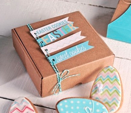 Caja Automontable para Galletas