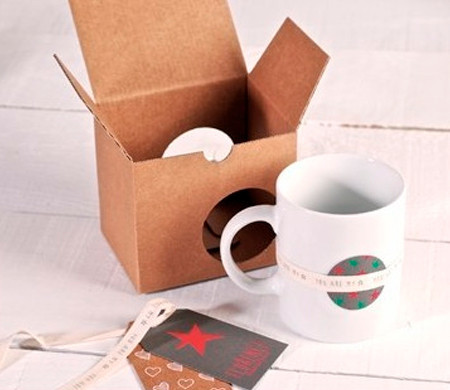 Caja para Tazas Decorada
