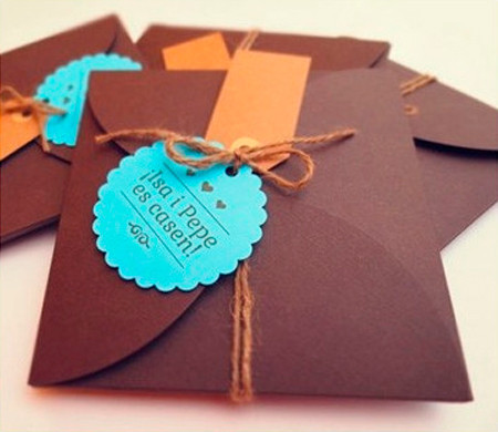 Invitaciones para Bodas Hechas a Mano