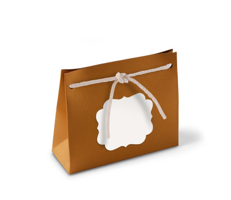 Bolsa Regalo de Cartón con Cordón Incorporado