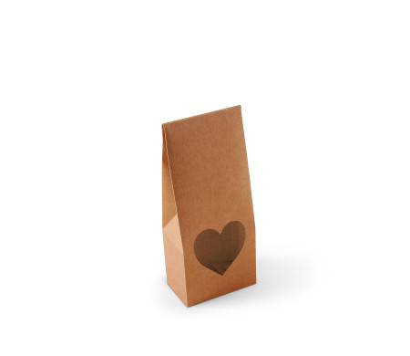 Caja con ventana para alimentación