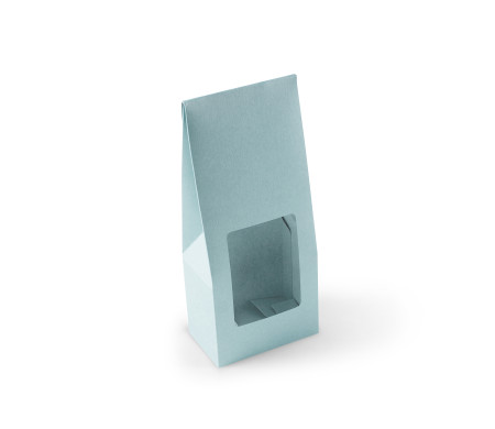 Caja con ventana para alimentación