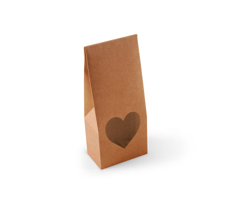 Caja con ventana para alimentación