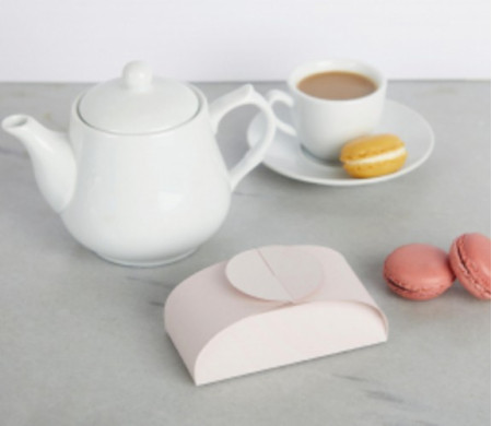 caja para dos macarons