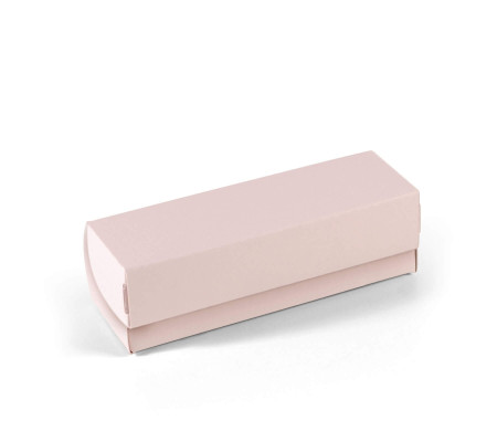 Caja para macarons alargada con tapa 