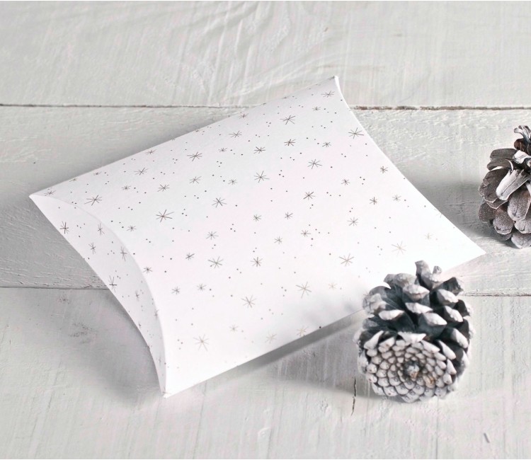 Caja regalo navideña para joyas